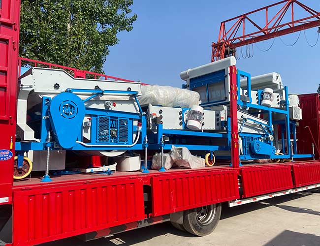 茂恒機械：5XFZ-40SM復式精選機裝車發貨！！！