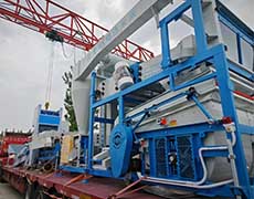 茂恒機械：小麥種子精選機系列裝車發貨！