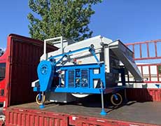 茂恒機械：谷子比重機裝車發貨！！！