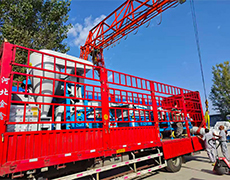 茂恒機械：種子精選機裝車發(fā)貨?。。? title=