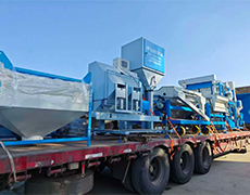 茂恒機械：復式精選機系列裝車發(fā)貨?。?！