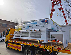 茂恒機械：正壓比重精選機裝車發(fā)貨！！！